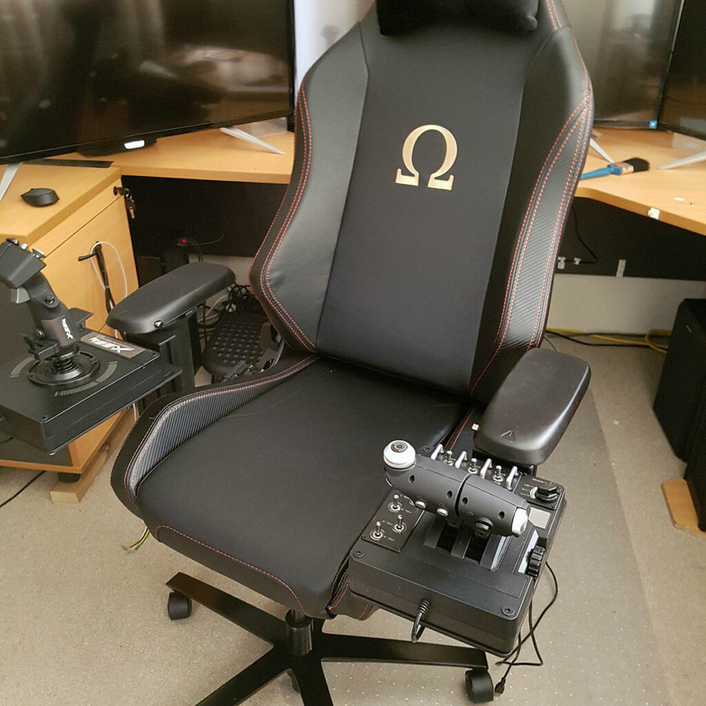 MONSTERTECH Joystick / HOTAS Chair Mounts Secret Labs MTSIM MONSTERTECH