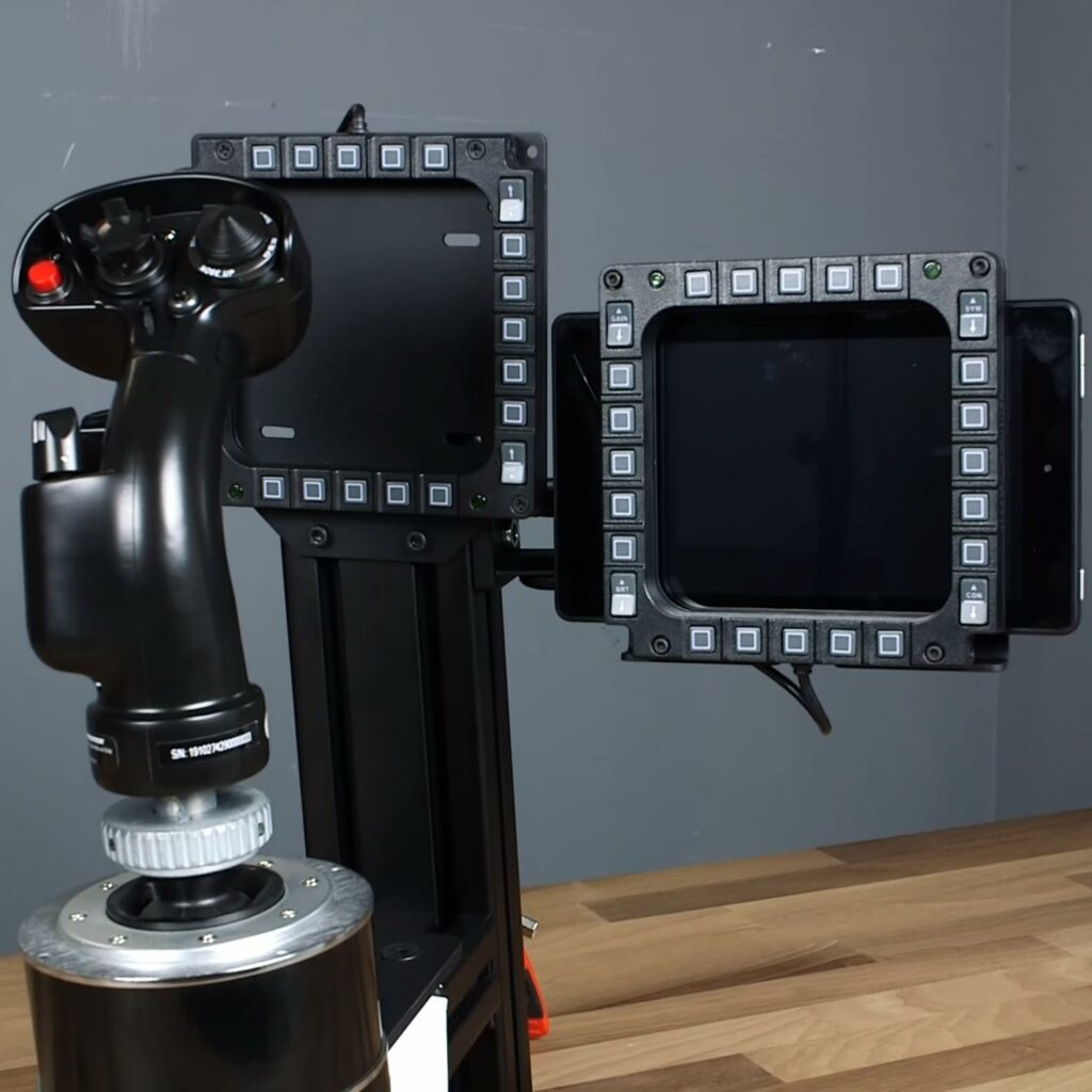 MFD / Tablet Center Mount and Update MTSIM MONSTERTECH