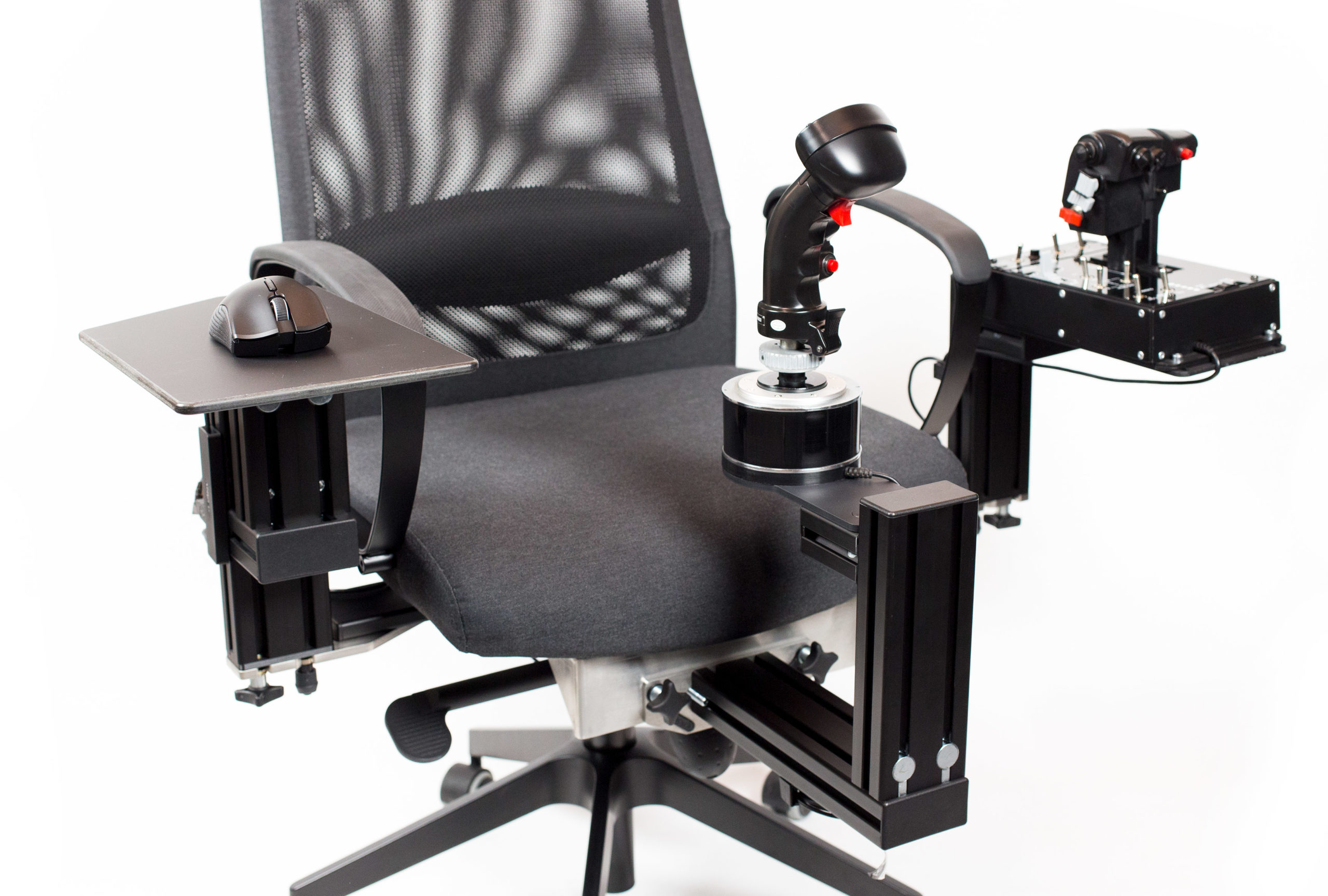 Support de Fauteuil pour Joystick / Hotas – MTSIM – MONSTERTECH