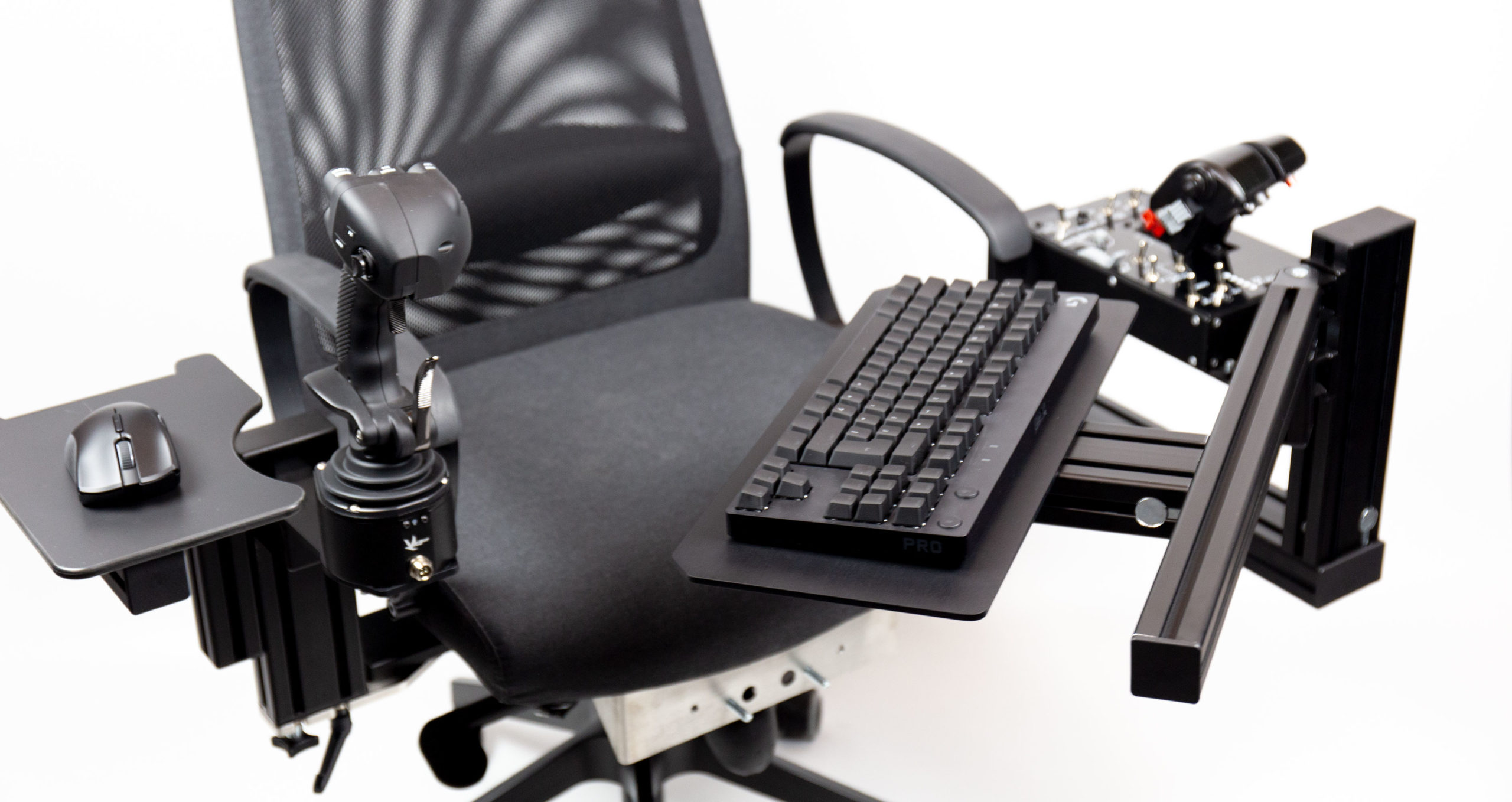 Support de clavier pour fauteuil