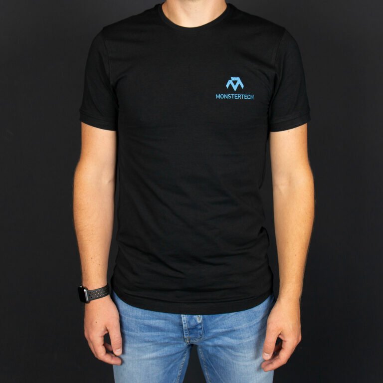T-Shirt MT avec logo bleu