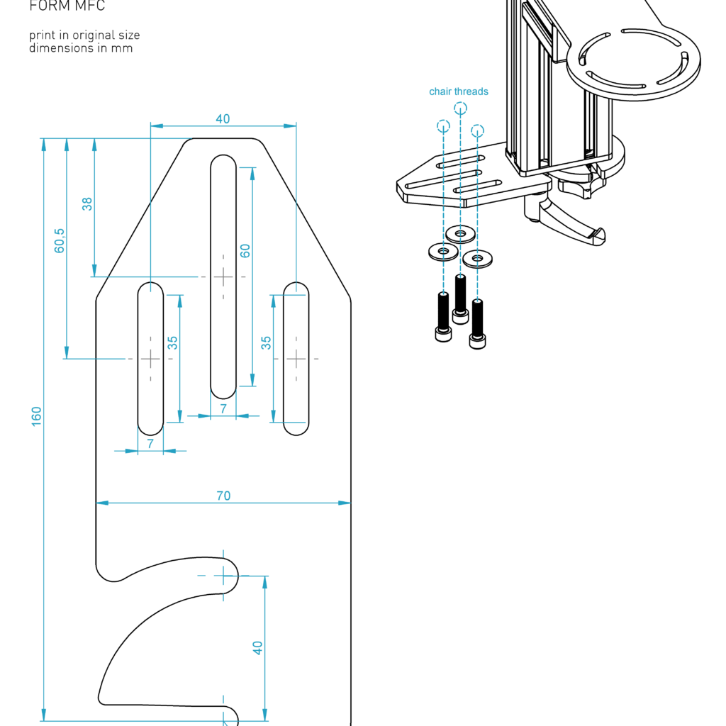 Chair Mount Attachment Plate Form - Image 8