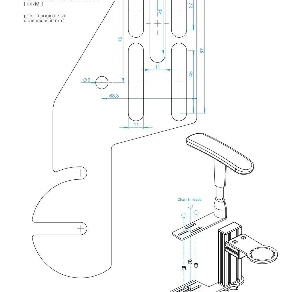 Chair Mount Attachment Plate Form - Image 9