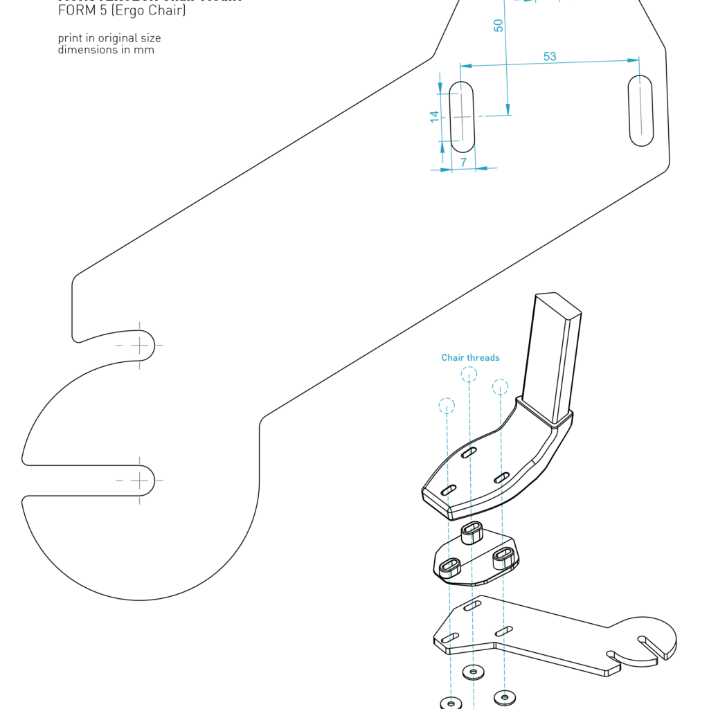 Chair Mount Attachment Plate Form - Image 13