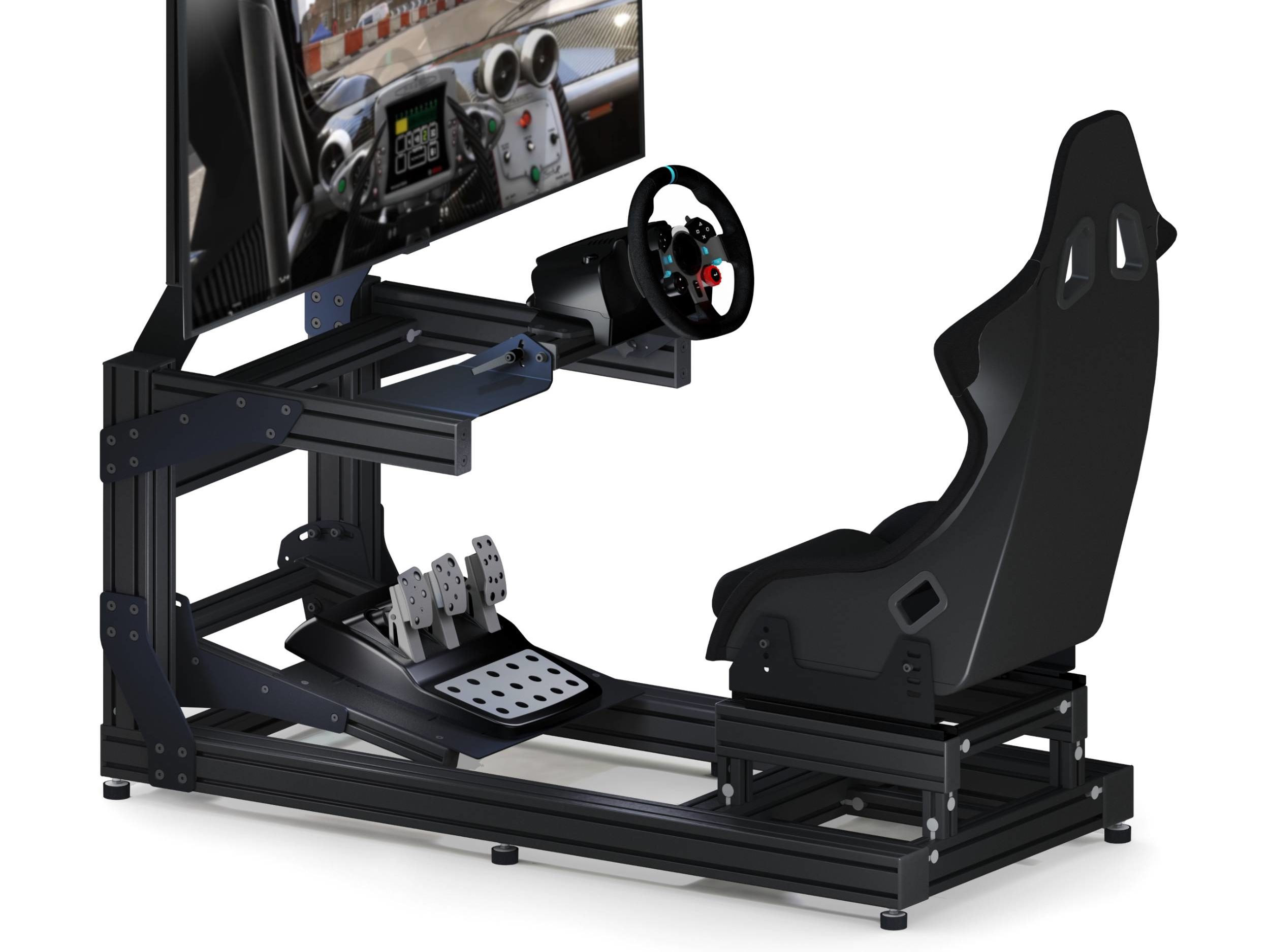 GT1 Pro Sim Racing Cockpit Preview - Podium Life
