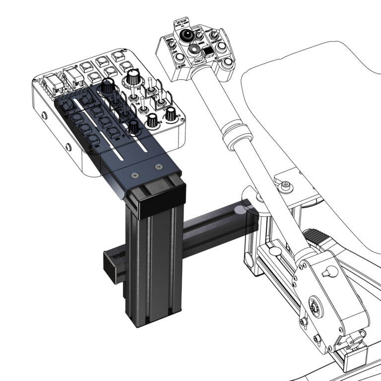 Collective Throttle/Button Box Holder