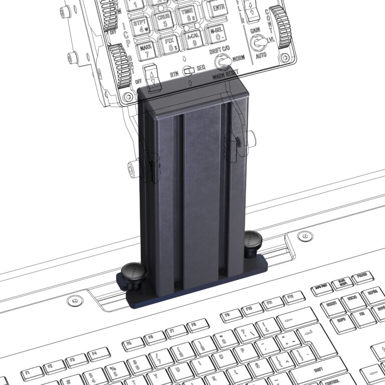 Instrumenten­träger für Tastatur-Brücke