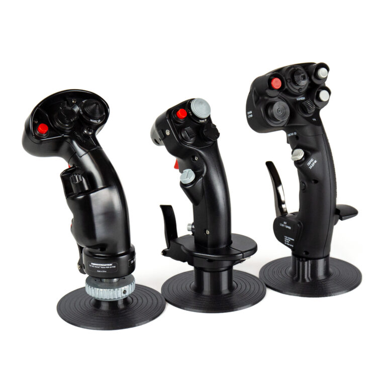 Hikig 2 Set The Desk Mount for The Flight Sim Game Joystick