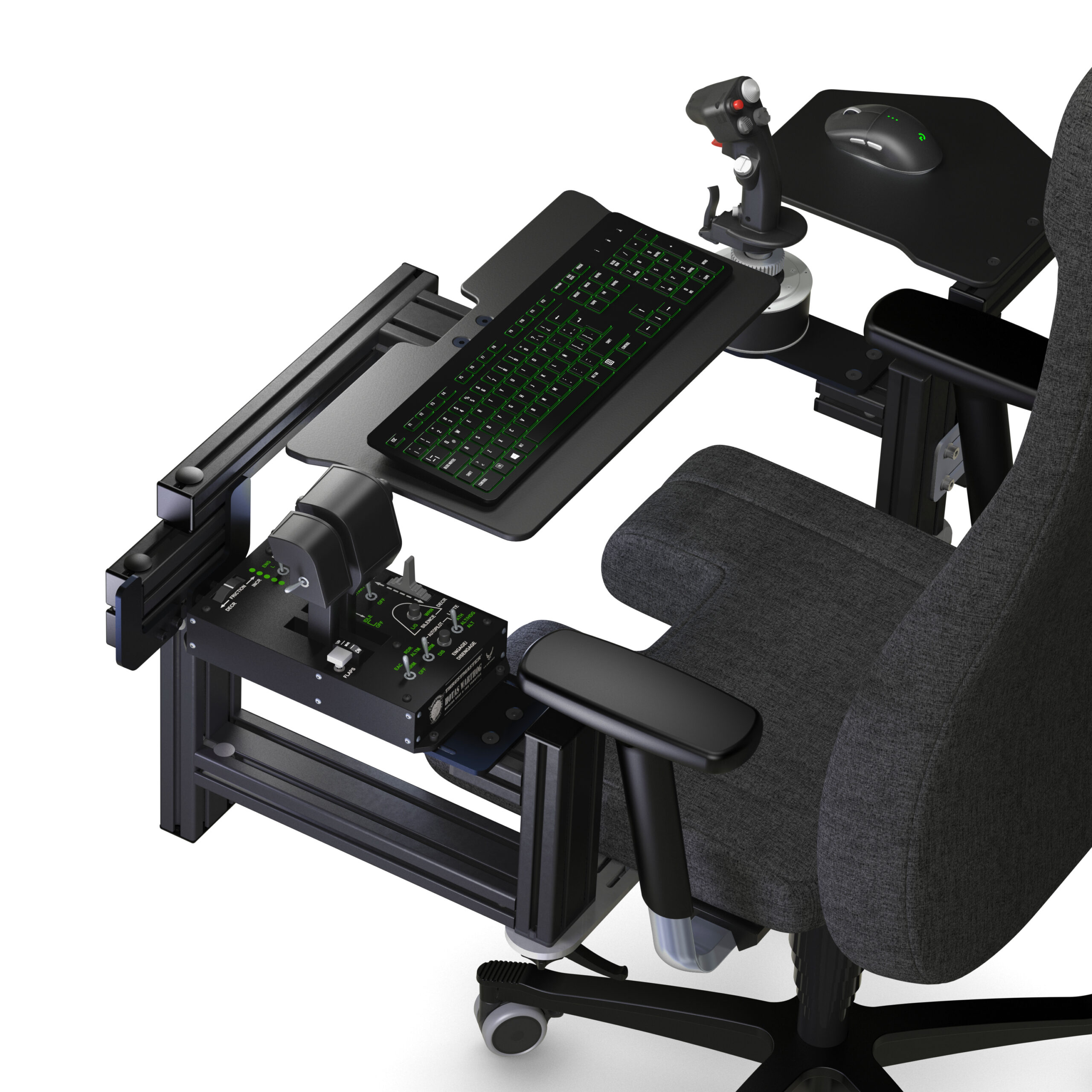 Keyboard and mouse table for chair discount
